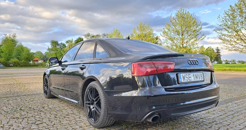 Audi A6 cena 66500 przebieg: 230000, rok produkcji 2013 z Sierpc małe 277